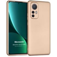 Microsonic Matte Silicone Xiaomi Mi 12 Cep Telefonu Kılıfı