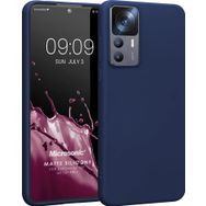 Microsonic Matte Silicone Xiaomi Mi 12T Lacivert Kılıf