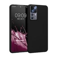 Microsonic Matte Silicone Xiaomi Mi 12T Pro Siyah Kılıf