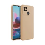 Microsonic Matte Silicone Xiaomi Poco C40 Gold Cep Telefonu Kılıfı