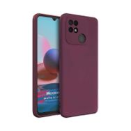 Microsonic Matte Silicone Xiaomi Poco C40 Mor Cep Telefonu Kılıfı
