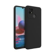 Microsonic Matte Silicone Xiaomi Redmi 10C Siyah Kılıf