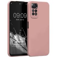Microsonic Matte Silicone Xiaomi Redmi Note 11 Cep Telefonu Kılıfı