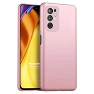Microsonic Matte Silicone Xiaomi Redmi Note 11 SE Rose Gold Cep Telefonu Kılıfı