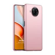 Microsonic Matte Silicone Xiaomi Redmi Note 9 Pro 5G Rose Gold Cep Telefonu Kılıfı