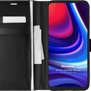 Microsonic Omix X300 Delux Leather Wallet Siyah Cep Telefonu Kılıfı