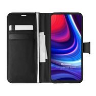 Microsonic Omix X500 Delux Leather Wallet Siyah Cep Telefonu Kılıfı