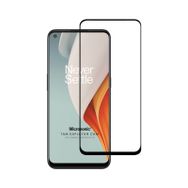 Microsonic One Plus Nord N100 Tam Kaplayan Temperli Siyah Cam Ekran Koruyucu