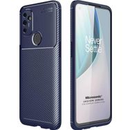 Microsonic OnePlus Nord N100 Legion Series Lacivert Cep Telefonu Kılıfı