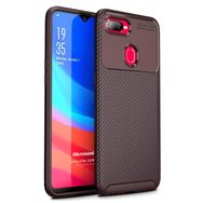 Microsonic Oppo A12 Legion Series Kahverengi Cep Telefonu Kılıfı