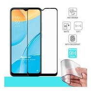 Microsonic Oppo A15s Seramik Matte Flexible Siyah Ekran Koruyucu