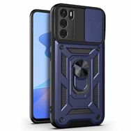 Microsonic Oppo A16 Impact Resistant Lacivert Cep Telefonu Kılıfı