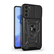 Microsonic Oppo A16 Impact Resistant Siyah Cep Telefonu Kılıfı