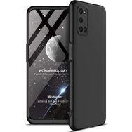 Microsonic Oppo A52 Double Dip 360 Protective Siyah Cep Telefonu Kılıfı