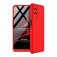 Microsonic Oppo A54 4G Double Dip 360 Protective Kırmızı Cep Telefonu Kılıfı