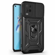 Microsonic Oppo A54 4G Impact Resistant Siyah Cep Telefonu Kılıfı
