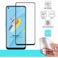 Microsonic Oppo A54 4G Seramik Matte Flexible Siyah Ekran Koruyucu