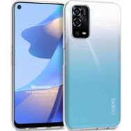 Microsonic Oppo A55 4G Transparent Soft Şeffaf Cep Telefonu Kılıfı