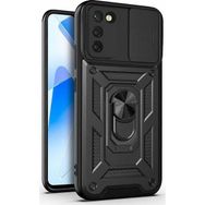 Microsonic Oppo A55 5G Impact Resistant Siyah Cep Telefonu Kılıfı