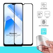 Microsonic Oppo A55 5G Seramik Matte Flexible Siyah Ekran Koruyucu