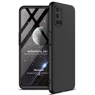 Microsonic Oppo A72 Double Dip 360 Protective Siyah Cep Telefonu Kılıfı