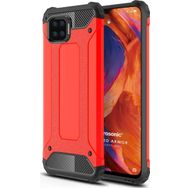 Microsonic Oppo A73 Rugged Armor Kırmızı Cep Telefonu Kılıfı