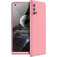 Microsonic Oppo A74 4G Double Dip 360 Protective Rose Gold Cep Telefonu Kılıfı
