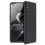 Microsonic Oppo A74 4G Double Dip 360 Protective Siyah Cep Telefonu Kılıfı