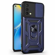 Microsonic Oppo A74 4G Impact Resistant Lacivert Cep Telefonu Kılıfı
