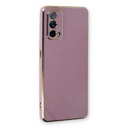 Microsonic Oppo A74 4G Olive Plated Lila Kılıf