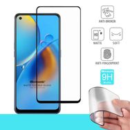 Microsonic Oppo A74 4G Seramik Matte Flexible Siyah Ekran Koruyucu