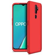 Microsonic Oppo A9 2020 Double Dip 360 Protective Kırmızı Cep Telefonu Kılıfı