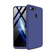 Microsonic Oppo Ax7 Double Dip 360 Protective Lacivert Kılıf