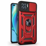 Microsonic Oppo Reno 4 Lite Impact Resistant Kırmızı Cep Telefonu Kılıfı