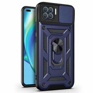 Microsonic Oppo Reno 4 Lite Impact Resistant Lacivert Cep Telefonu Kılıfı