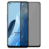 Microsonic Oppo Reno 7 4G Privacy 5D Gizlilik Filtreli Siyah Cam Ekran Koruyucu