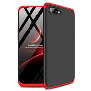 Microsonic Oppo Rx17 Neo Double Dip 360 Protective Siyah Kılıf
