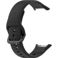Microsonic Oppo Watch Free Silicone Sport Band Siyah Kordon