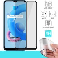 Microsonic Realme C11 2021 Seramik Matte Flexible Siyah Ekran Koruyucu