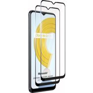 Microsonic Realme C21 Crystal Seramik Nano 2 Adet Siyah Ekran Koruyucu