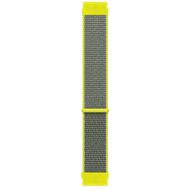 Microsonic Realme RMA207 Watch S Hasırlı Woven Sport Loop Sarı Kordon
