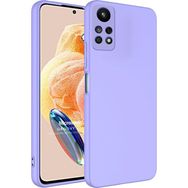 Microsonic Redmi Note 12 Pro 4G Groovy Soft Lila Cep Telefonu Kılıfı