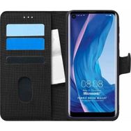 Microsonic Reeder P13 Blue Max Pro Fabric Book Wallet Siyah Cep Telefonu Kılıfı