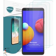 Microsonic Samsung Galaxy A01 Core Screen Protector Nano Glass 3 Adet Cam Ekran Koruyucu