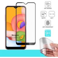 Microsonic Samsung Galaxy A01 Seramik Matte Flexible Siyah Ekran Koruyucu