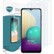 Microsonic Samsung Galaxy A02 Screen Protector Nano Glass 3 Adet Cam Ekran Koruyucu