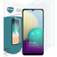 Microsonic Samsung Galaxy A02 Screen Protector Nano Glass 3 Adet Cam Ekran Koruyucu