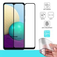 Microsonic Samsung Galaxy A02 Seramik Matte Flexible Siyah Ekran Koruyucu