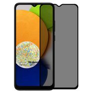 Microsonic Samsung Galaxy A03 Privacy 5D Gizlilik Filtreli Siyah Cam Ekran Koruyucu