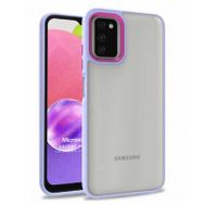 Microsonic Samsung Galaxy A03S Bright Planet Lila Kılıf